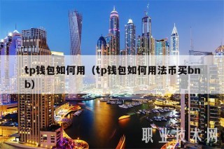 tp钱包如何用（tp钱包如何用法币买bnb）